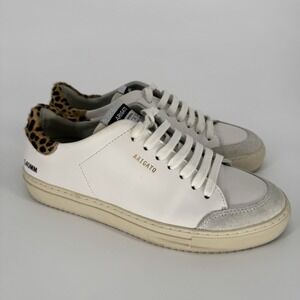 Axel Arigato Clean 90 Triple Animal Sneaker White Women's 8.5 US EU 39 Casual